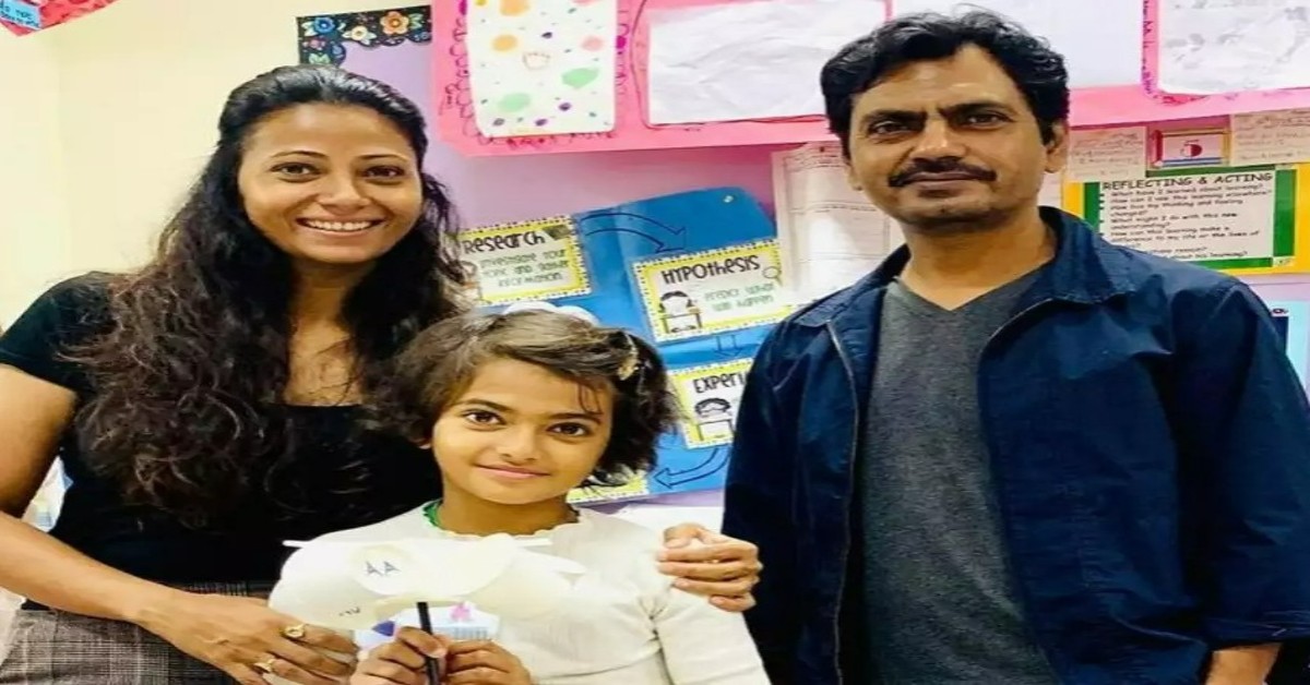 Nawazuddin Siddiqui with his ex-wife