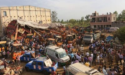 cold storage roof collapses