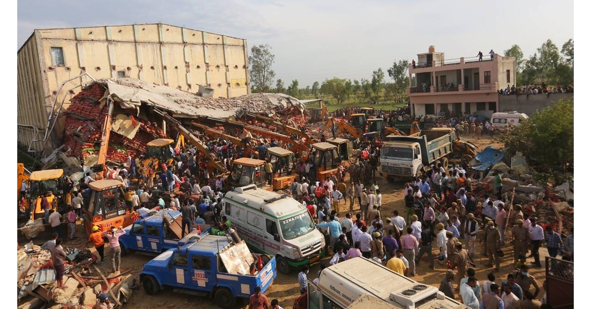 cold storage roof collapses