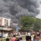 fire erupts in Mumbai