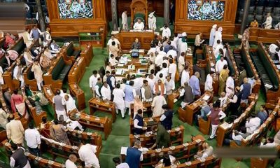 Lok Sabha adjourned