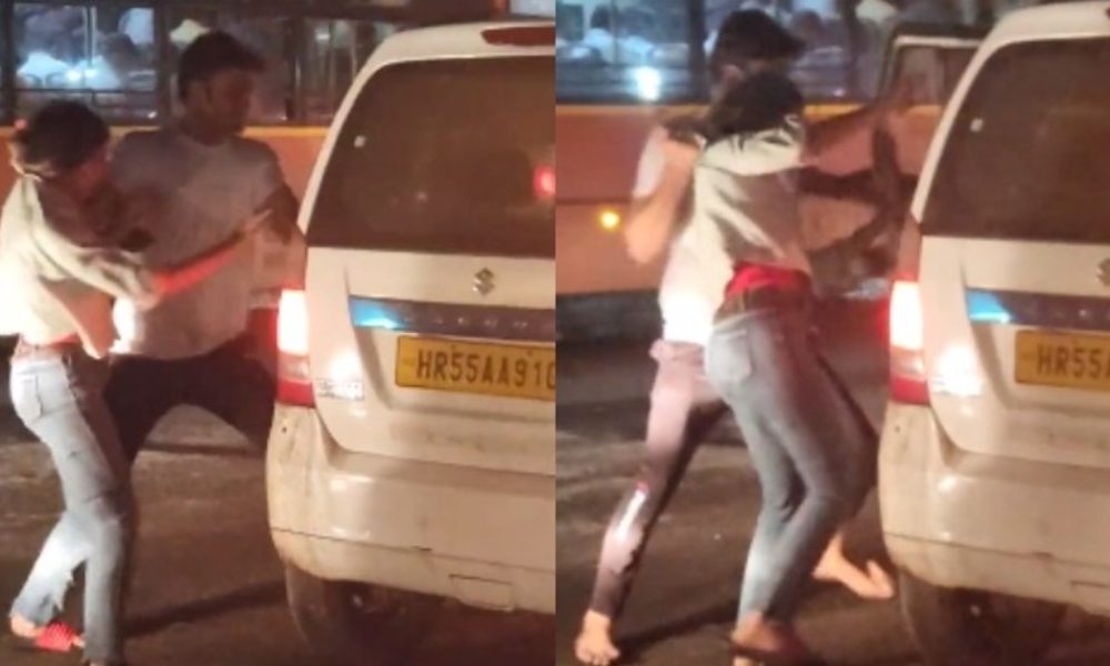 Man beats woman, forcibly pushes her into car near Delhi's Mangolpuri flyover; vehicle, driver traced to Gurugram