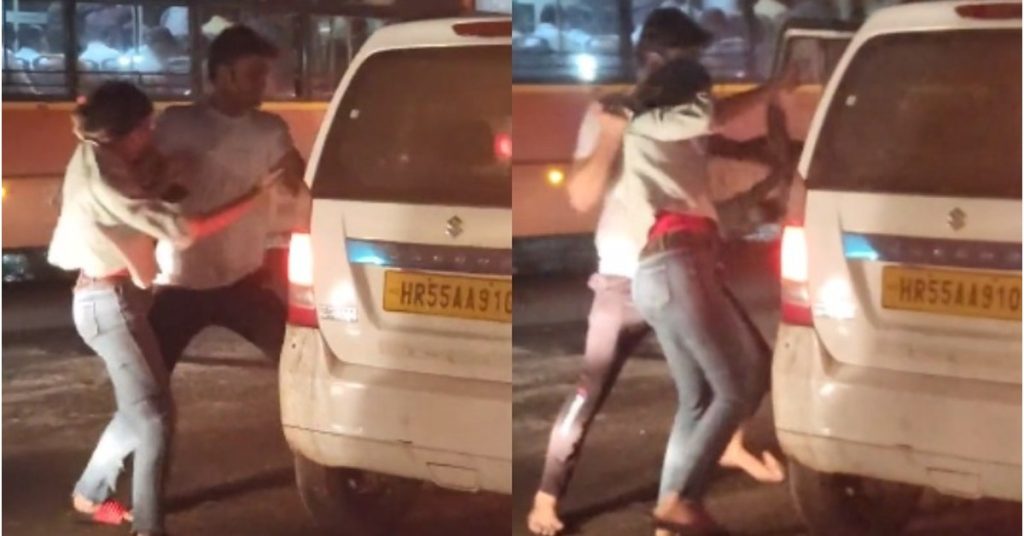 Man beats woman, forcibly pushes her into car near Delhi's Mangolpuri flyover; vehicle, driver traced to Gurugram