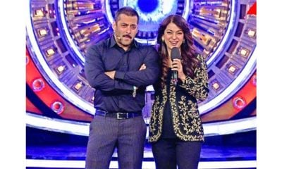 Salman Khan and Juhi Chawla