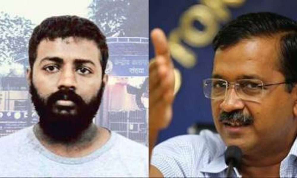 Sukesh Chandrasekhar and Arvind Kejriwal