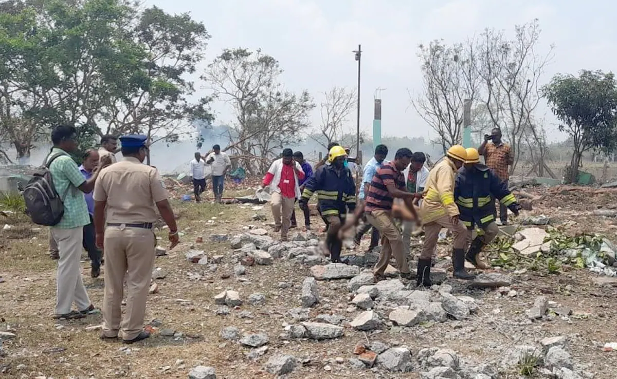 Tamil Nadu firecracker Explosion