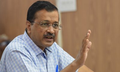 Kejriwal CBI summon: AAP’s show of strength at Kejriwal’s residence, Delhi CM to visit Rajghat before CBI HQ