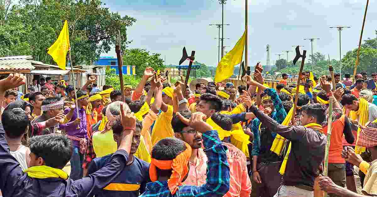 Kurmi community protests in West Bengal