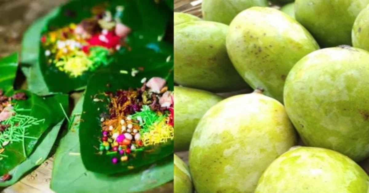 Banarsi Paan and Langda mango