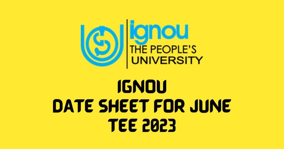 IGNOU June TEE 2023