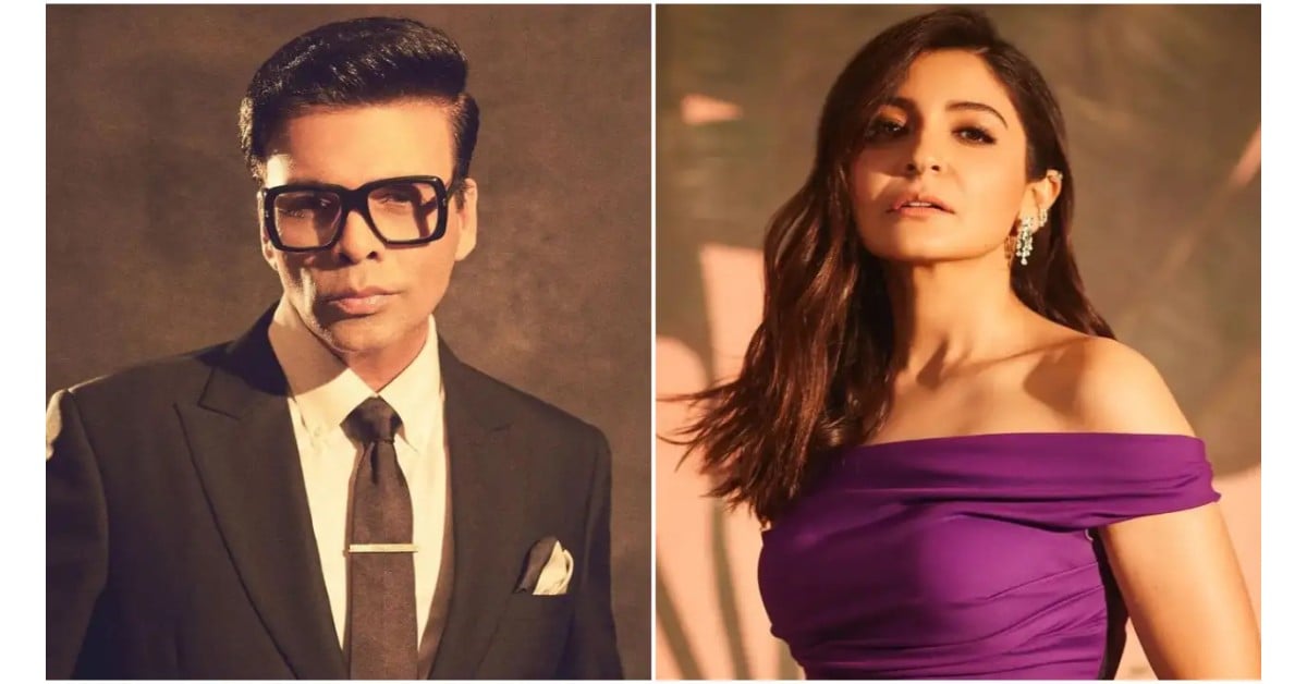 karan johar and Anushka Sharma