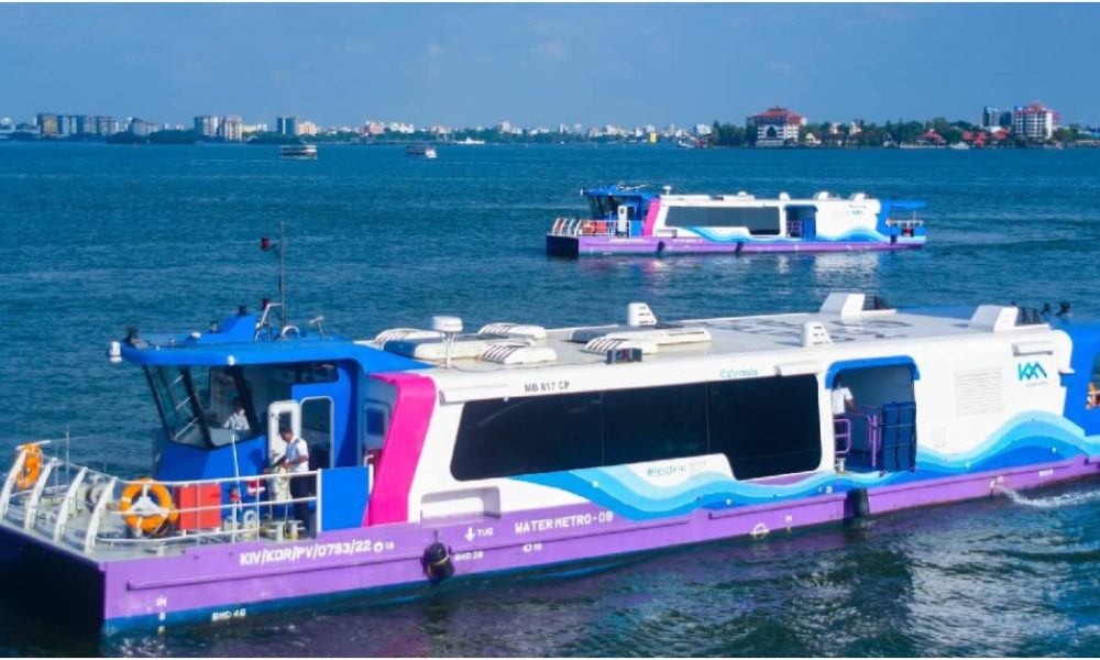 India's first water metro in Kochi