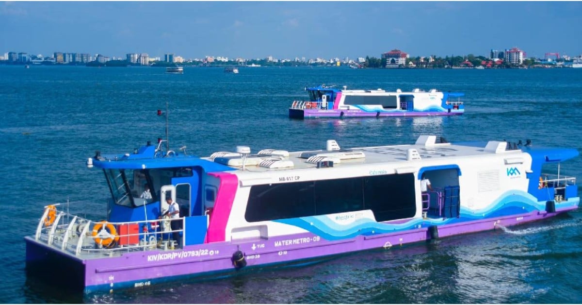 India's first water metro in Kochi