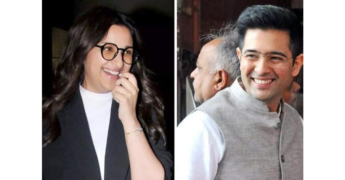 Parineeti Chopra and Raghav Chadha