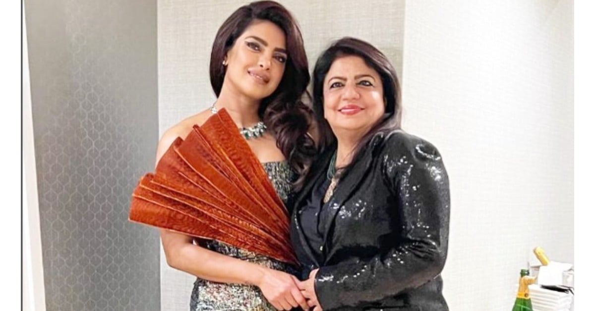 Priyanka Chopra and her mother Madhu Chopra