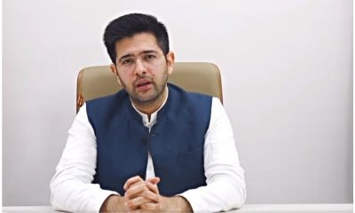 AAP MP Raghav Chadha calls Arvind Kejriwal Lord Krishna and BJP Kansa