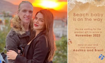 Aashka Goradia announces pregnancy on Mother's Day in adorable way, says Beach baby is on the way