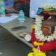 Congress garlands LPG cylinder