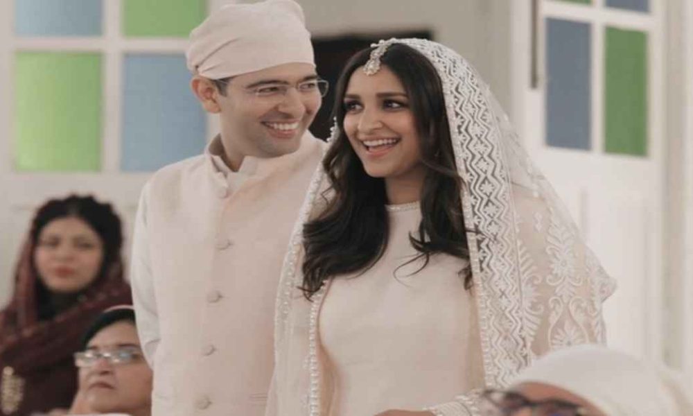 Parineeti Chopra and Raghav Chadha's engagement video