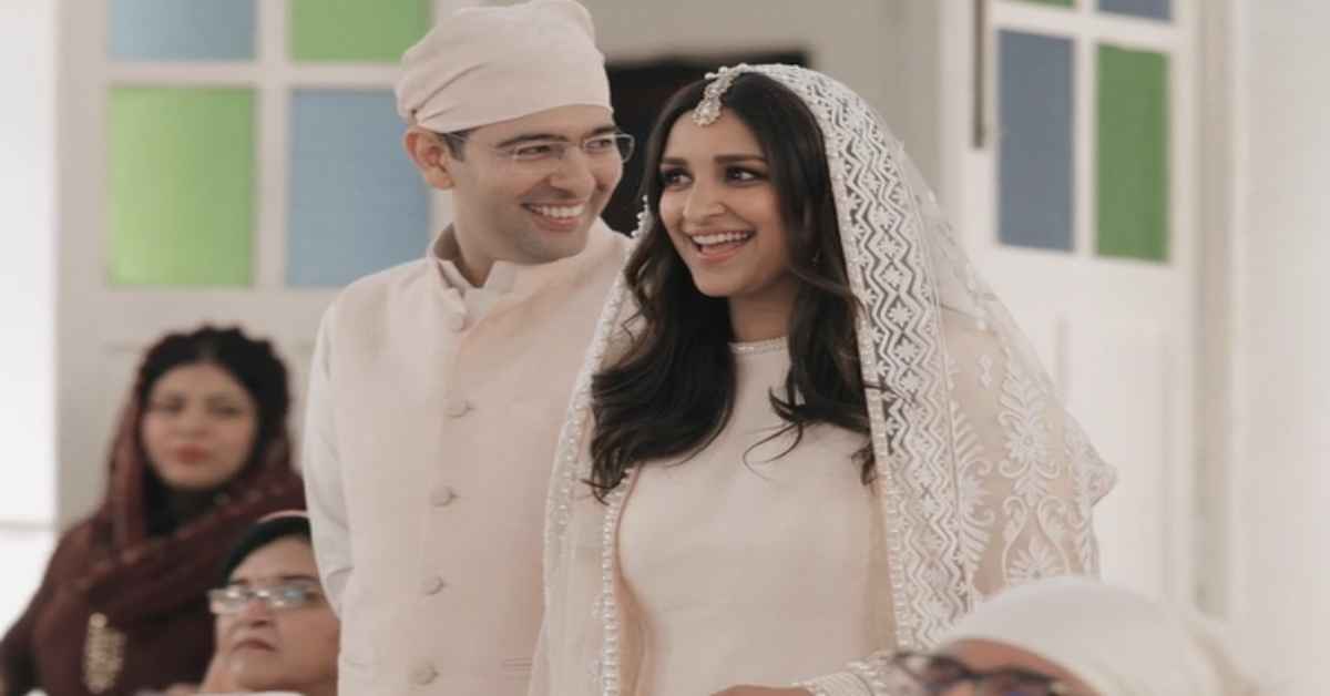 Parineeti Chopra and Raghav Chadha's engagement video