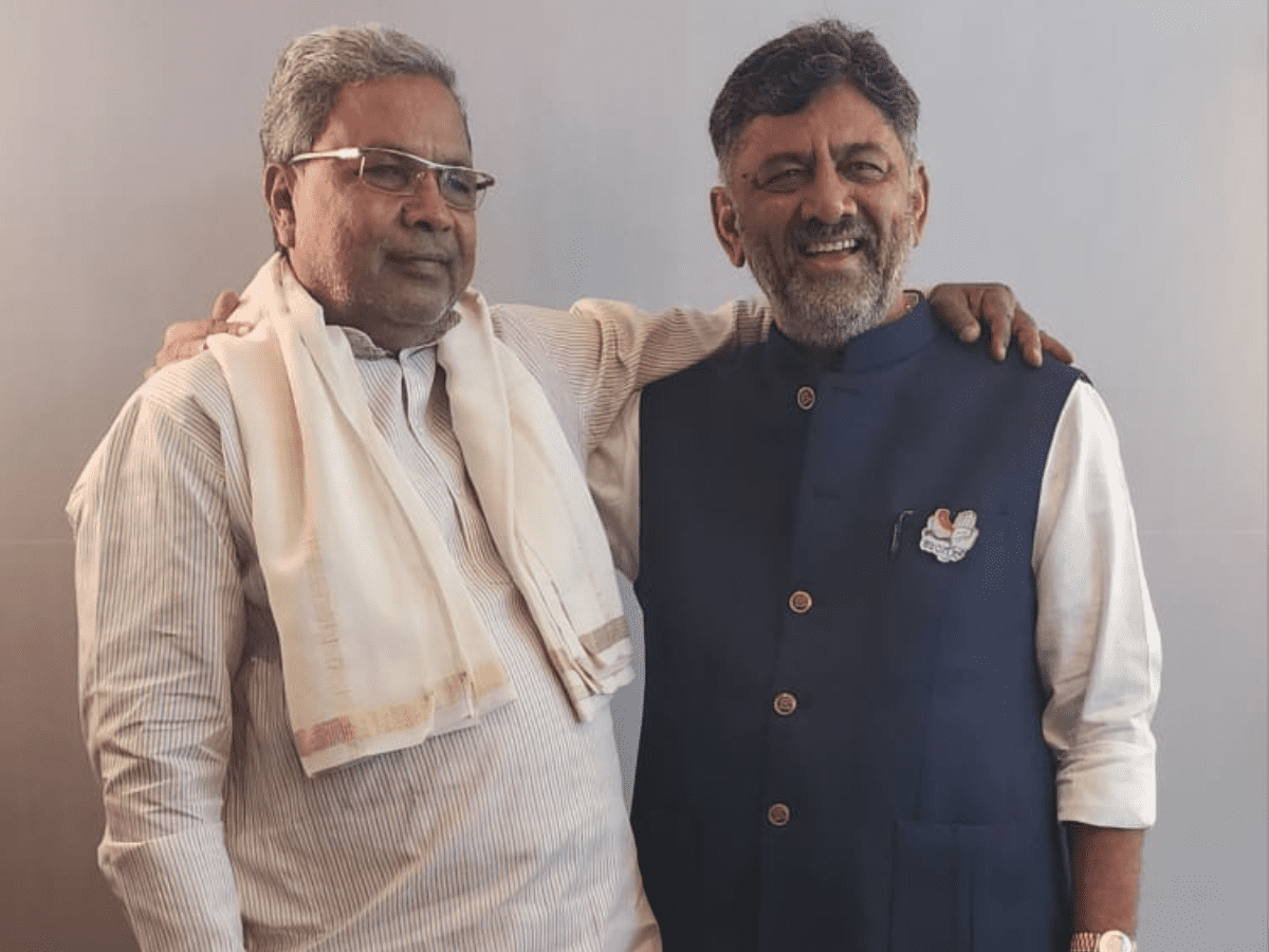 Siddaramaiah and DK Shivakumar