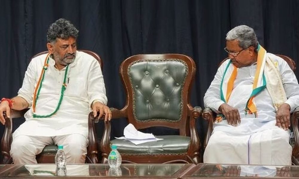 Siddaramaiah and DK Shivkumar