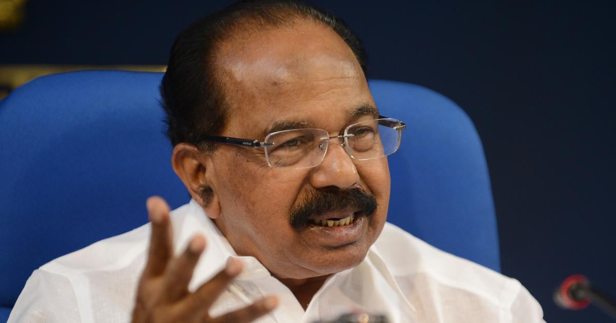 Former Karnataka CM Veerappa Moily