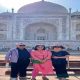 Korean influencer Taj Mahal visit