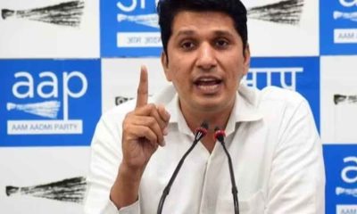 Delhi cabinet minister Saurabh Bharadwaj says if Congress does not contest 2024 Lok Sabha polls in Delhi-Punjab, then Aam Aadmi Party will not fight elections in MP and Rajasthan