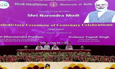 pm modi delhi university