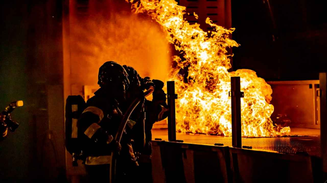 Watch: Blast triggered fire at Sahitya Pharma kills 2 persons in Achyutapuram SEZ, Andhra Pradesh