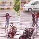 Watch: Couple dances in the rain in Indore, unaffected by traffic; netizens applaud dance video