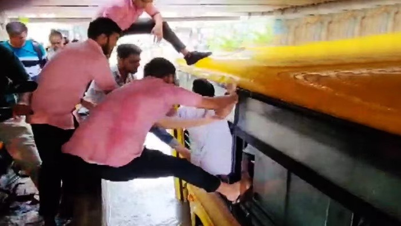 Gujarat college bus