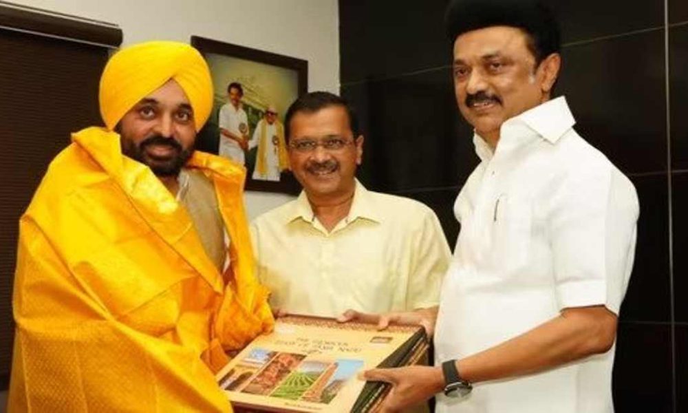 Arvind Kejriwal Bhagwant Mann MK Stalin