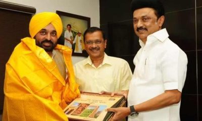 Arvind Kejriwal Bhagwant Mann MK Stalin