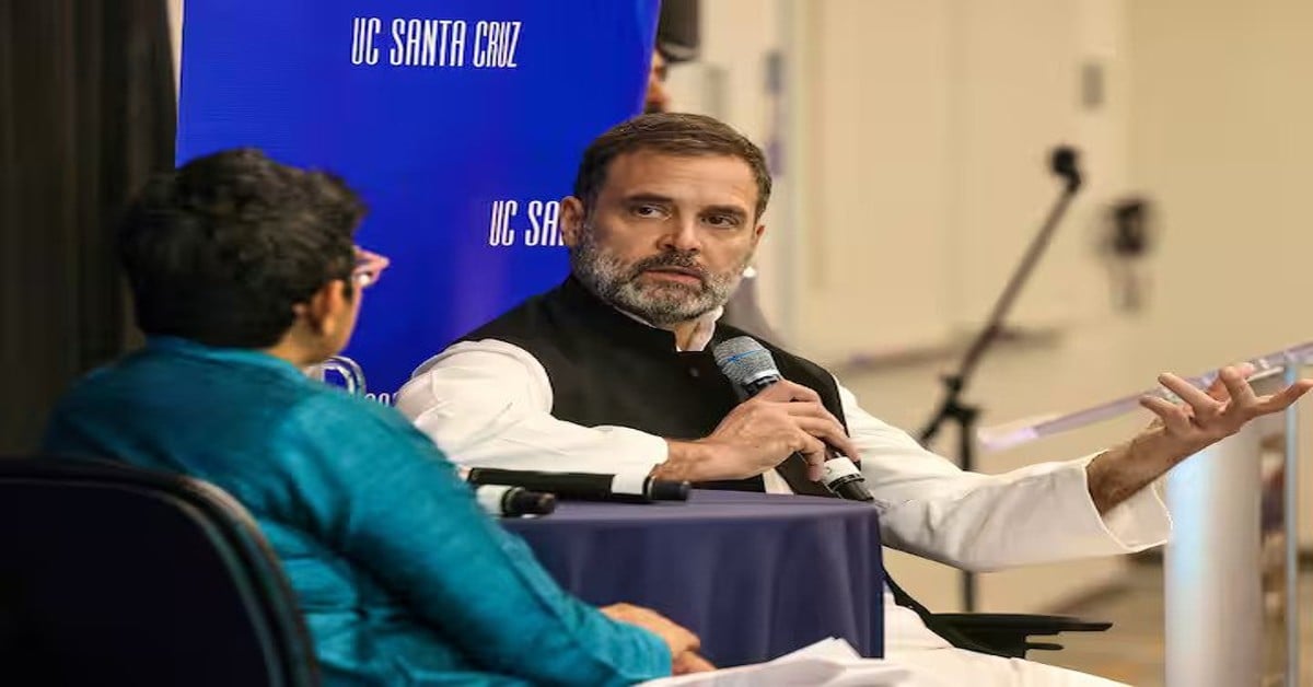 At Washington press club, Rahul Gandhi says BJP can be beaten by united Opposition