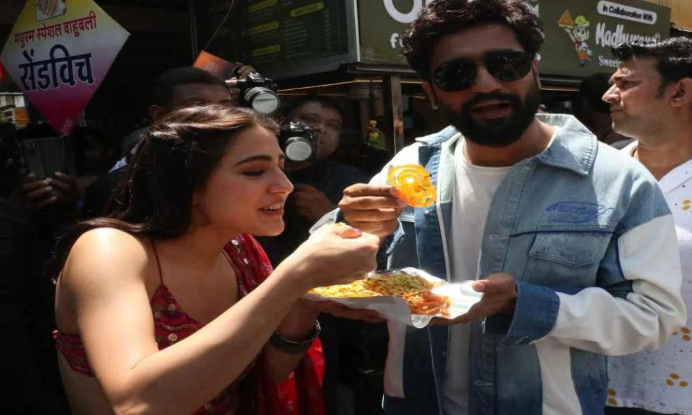 Sara Ali Khan Vicky Kaushal Jalebi