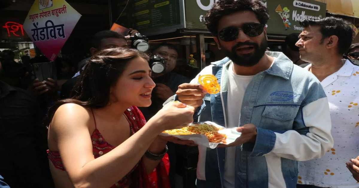 Sara Ali Khan Vicky Kaushal Jalebi