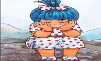 Amul Girl in tears