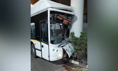 Bus accident at Bangalore Airport