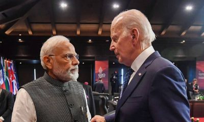 Narendra Modi and Joe Biden