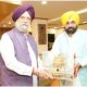 Punjab Chief Minister Bhagwant Mann meets Union Housing and Development Minister Hardeep Singh Puri, demands Mohali to be made a smart city