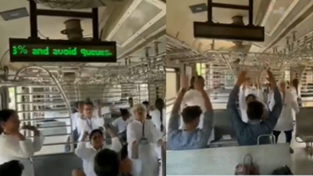 International Yoga Day 2023: Yoga on the move, right inside a Mumbai local