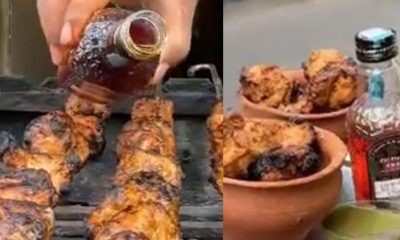 Old monk Kebab