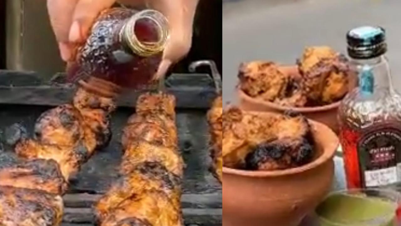 Old monk Kebab