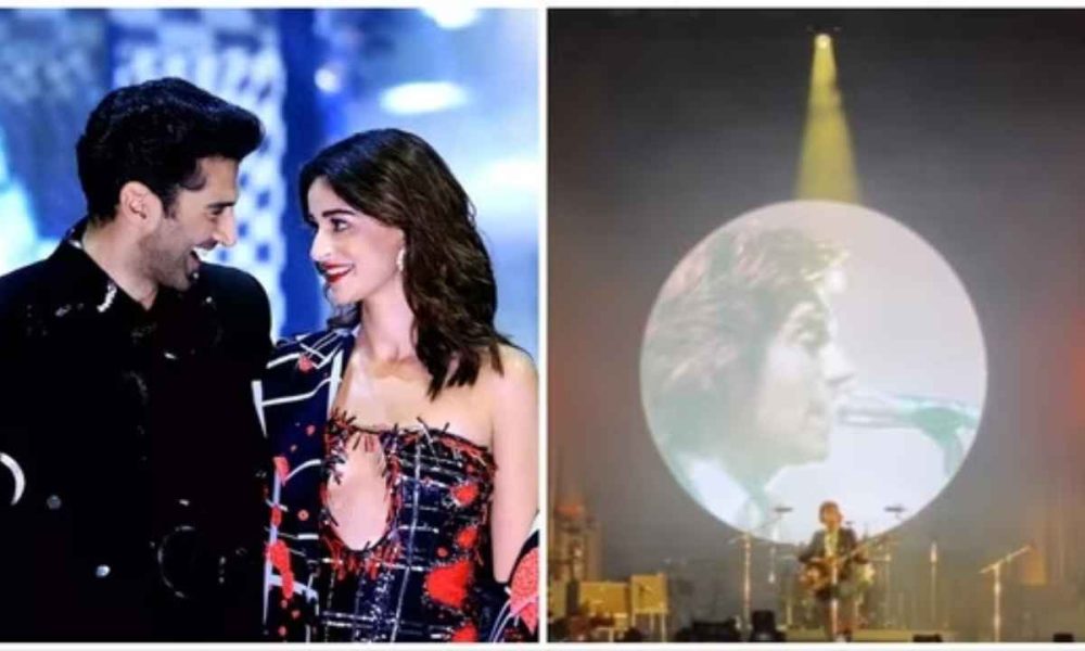 Aditya Roy Kapur and Ananya Panday share pics from rock concert in spain