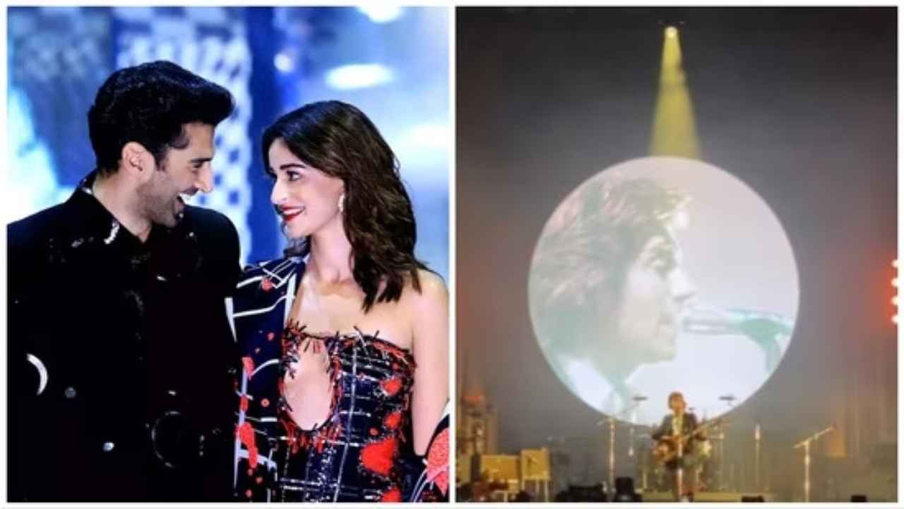 Aditya Roy Kapur and Ananya Panday share pics from rock concert in spain