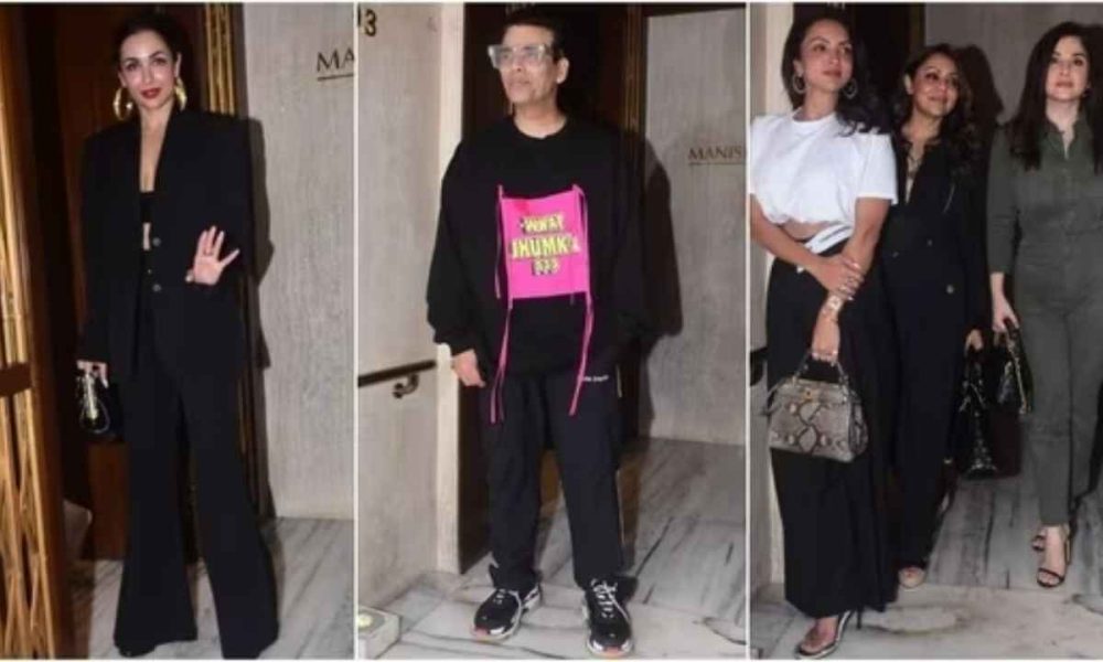 Manish Malhotra hosts party attended by Malaika Arora, Karan Johar and Gauri Khan