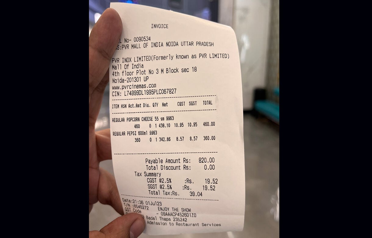 Viral: PVR Cinemas, Noida