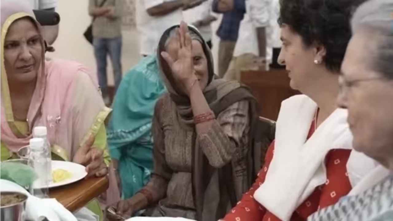 Watch: How Sonia Gandhi reacted when woman farmer asked her how she managed the situation after Rajiv Gandhi’s death